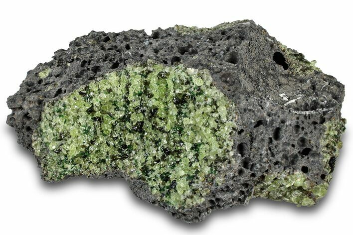 Peridot in Basalt - Arizona #300590